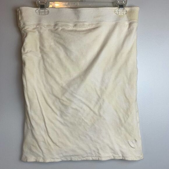 American Eagle Outfitters customized Yellow Bleach Tie Dye Reversible Tube Top L - Picture 7 of 8